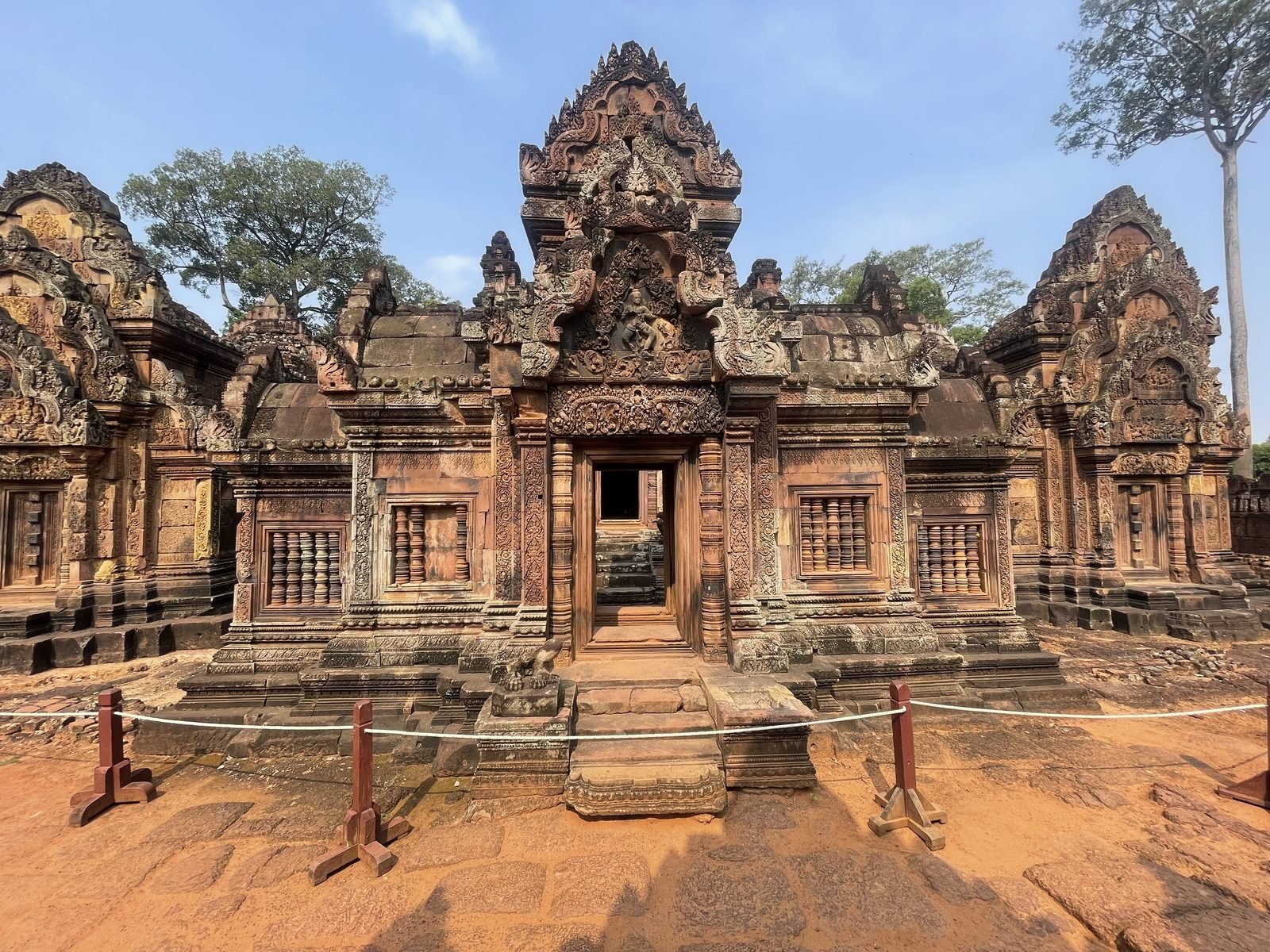 Angkor temple carvings