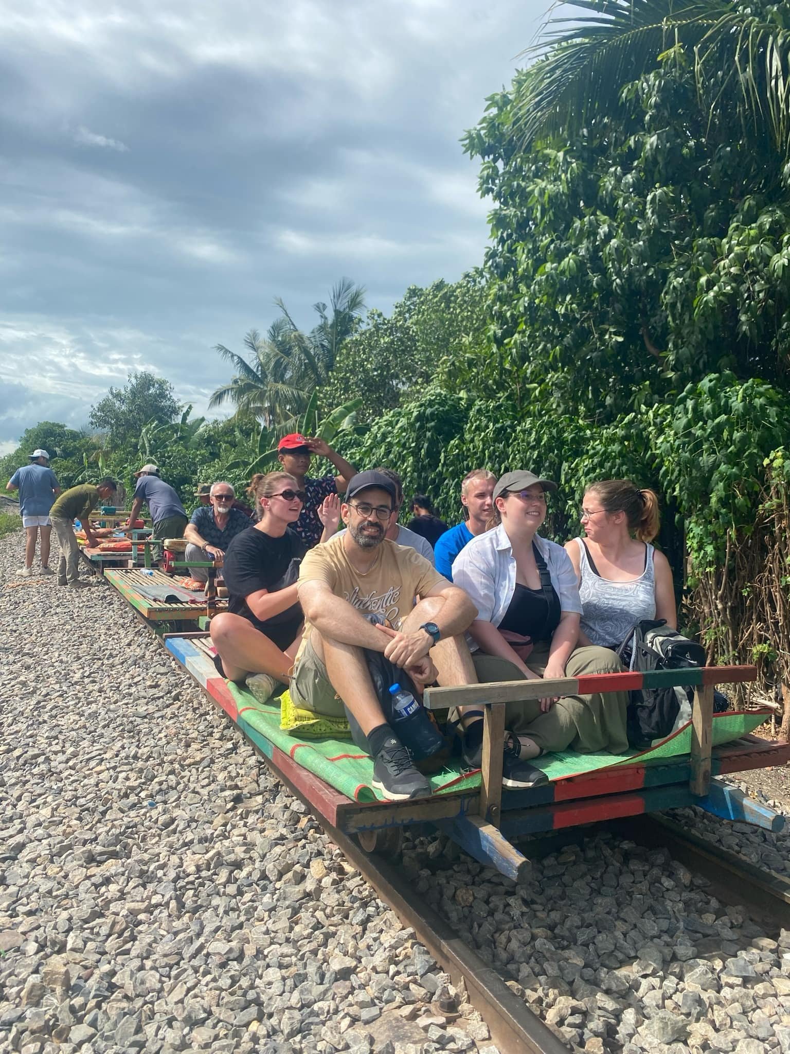Bamboo train