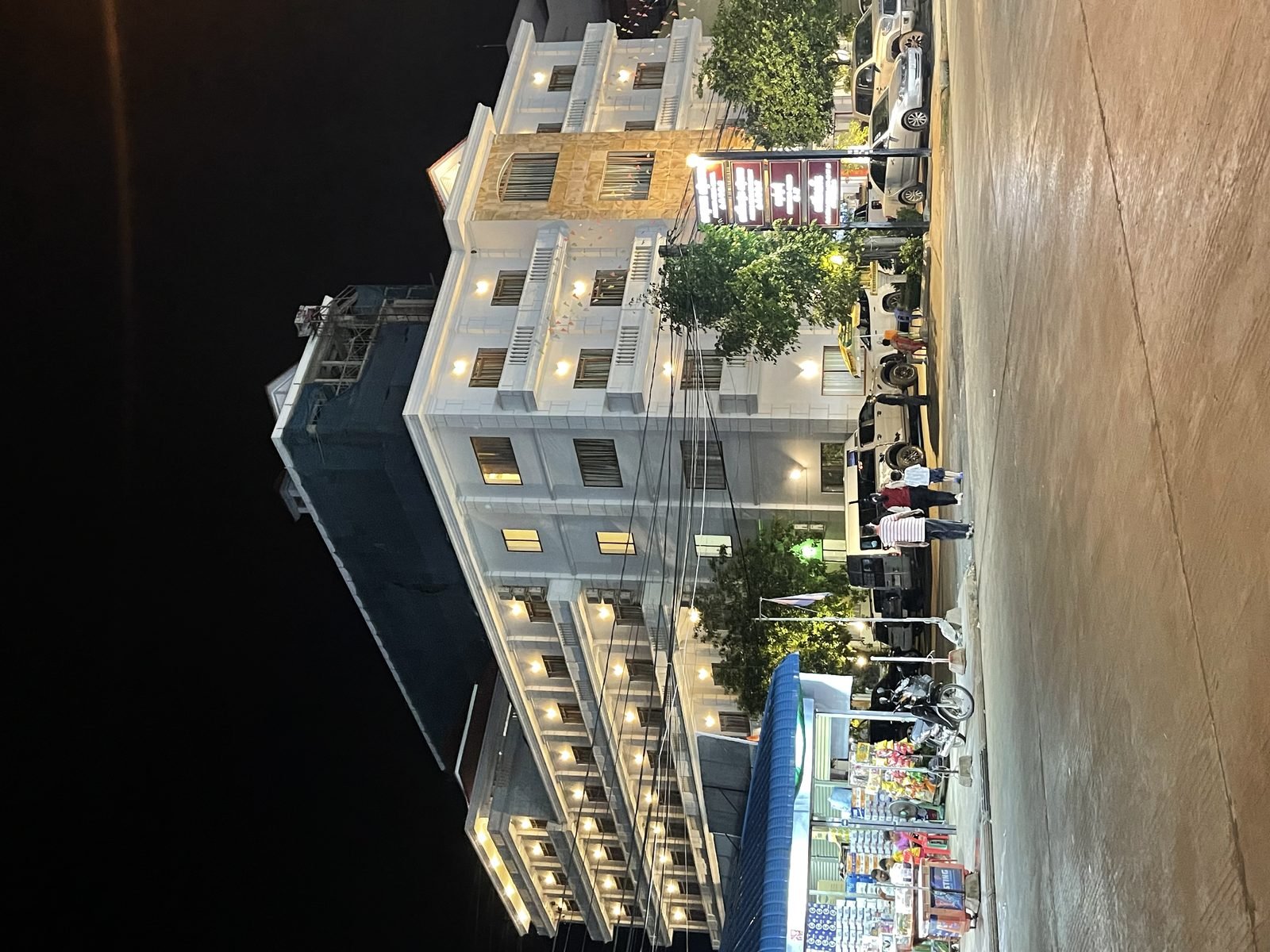 Hotel at night